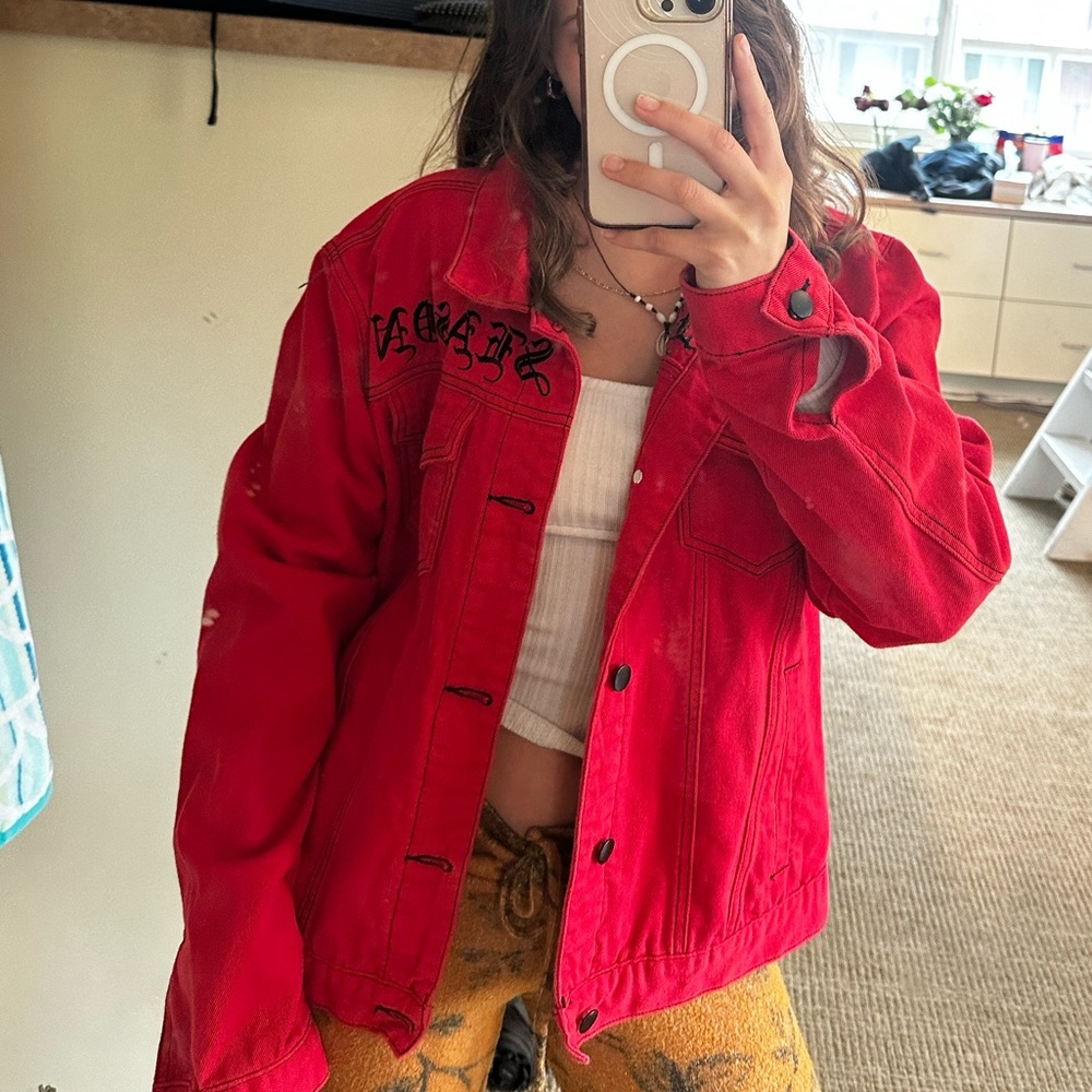 Rare red vintage jacket